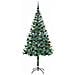 Albero di Natale artificiale Verde 180 cm PVC e Acciaio - Foto miniatura 4