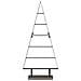 Albero di Natale in metallo con supporto Nero 90 cm Acciaio - Foto miniatura 5