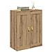 Pensile Rovere artigianale 69,5 x 34 x 90 cm Legno multistrato - Foto miniatura 3