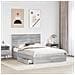 Letto con Contenitore con testiera Grigio Sonoma 160 x 200 cm - Foto miniatura 3