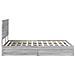 Letto con Contenitore con testiera Grigio Sonoma 160 x 200 cm - Foto miniatura 9