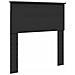 Testiera con testiera Rovere Nero 80 cm Legno multistrato - Foto miniatura 1