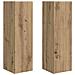 Mobile TV da parete 2 pcs Rovere Artigianale 30 x 31 x 100 cm - Foto miniatura 1