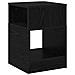 Tavolino Rovere Nero 30,5 x 30 x 45 cm Legno multistrato - Foto miniatura 7