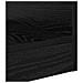 Tavolino Rovere Nero 30,5 x 30 x 45 cm Legno multistrato - Foto miniatura 9