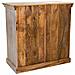 Mueble De Entrada In Legno Finitura Artigianale 90x45x90h Cm - Foto miniatura 4