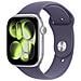 Watch Series 11 GPS + Cellular 46mm Cassa Alluminio Argento con Sport Band Viola Nebbia - S /M - Foto miniatura 1