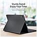 Teclado per Galaxy Tab S11 - Pelle /PU, Nero, Bluetooth - Foto miniatura 4