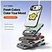 Cover per iPhone 17 Pro - PC+Pelle /PU, Bianco, Con Anillo - Foto miniatura 3