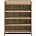 Mobile per scarpe Rovere Artigianale 73,5 x 36 x 92 cm - Foto miniatura 3