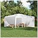 Parete per tenda da festa 2 pcs Bianco 400 x 195 cm - Foto miniatura 2
