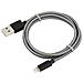 Nylon Lightning su USB cavo 100 cm - Foto miniatura 1