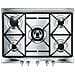 Piano Cottura SR275XGH2 a Gas 5 Fuochi Gas Colore Inox - Foto miniatura 1