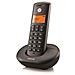 E201 Telefono DECT Identificatore di chiamata Nero - Foto miniatura 2