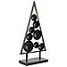 Albero Di Natale Da Tavolo In Metallo Nero E Oro Ranua - Foto miniatura 3