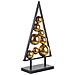 Albero Di Natale Da Tavolo In Metallo Nero E Oro Ranua - Foto miniatura 1
