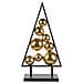 Albero Di Natale Da Tavolo In Metallo Nero E Oro Ranua - Foto miniatura 7