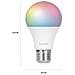 HBEB-0224 soluzione di illuminazione intelligente Lampadina intelligente 9 W Multicolore Wi-Fi - Foto miniatura 5