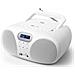 Md-208 Dbw Radio Portatile Dab + Fm Cd Bianco - Foto miniatura 1