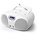 Md-208 Dbw Radio Portatile Dab + Fm Cd Bianco - Foto miniatura 3