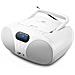 Md-208 Dbw Radio Portatile Dab + Fm Cd Bianco - Foto miniatura 7