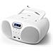 Md-208 Dbw Radio Portatile Dab + Fm Cd Bianco - Foto miniatura 5