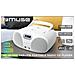 Md-208 Dbw Radio Portatile Dab + Fm Cd Bianco - Foto miniatura 6