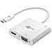 Adattatore Multiporta Usb-c Goobay Hdmi + Vga + Pd 100 W 52418 Bianco - Foto miniatura 1