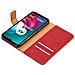 Custodia Compatibile Con Motorola Moto G10 / G30 In Rosso Vinaccia - Coperchio Protettiva Con Chiusura Magnetica, Funzione Stand E Tasca Per Le Carte - Foto miniatura 8
