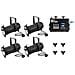 Set 4x Par-30 Spot Sw Dim2warm + Edx-4 Dmx Rdm Led Dimmer Pack - Foto miniatura 1