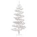 Albero di Natale a Spirale con Base e LED Bianco 150 cm PVC - Foto miniatura 4