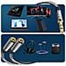 Adattatore Splitter Audio Da Jack 3,5 Mm Maschio A 2x 3,5 Mm Femmina - Foto miniatura 5
