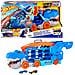 Mega Dino Trasportatore Con Luci E Suoni Set Pista Hng50 Hot Wh - Foto miniatura 2