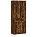 Credenza Rovere Fumo 69,5x34x180 Cm In Legno Multistrato - Foto miniatura 2