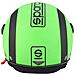 Casco Moto Sp501 Taglia Xl Con Visiera Antigraffio Verde E Nero - Foto miniatura 4