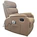 Poltrona Relax Futura Mozart Taupè Manuale 8 Punti Di Massaggio - Foto miniatura 1