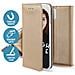 Custodia Folio Per Iphone 14 Pro Max Magnetica Funzione Supporto, Oro - Foto miniatura 2