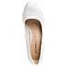 White Matt Classic Closed Pumps High Scarpe Con Tacco Sintetico E Tessile Scarpe Donna Bianco Eu 40, 1-22426-41 140 - Foto miniatura 3
