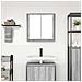 Pensile da Bagno con Specchio Grigio Sonoma 60x21x60 cm - Foto miniatura 4