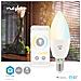 Lampadina Connessa Wi-fi Led 4,9w 470lm E14 In Plastica A Forma Di Candela, Bianco - Foto miniatura 2