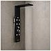 Colonna Pannello Doccia 4 Funzioni York-1 Black Display Controllo Temperatura - Foto miniatura 1