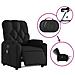 Lusso Casadino -  Poltrona Massaggiante Reclinabile Elettrica Nera In Similpelle - Foto miniatura 5
