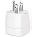 Adattatore Da Viaggio Ue A Usa Compatto E Conveniente White - Foto miniatura 2
