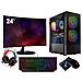 Kit Gaming Ryzen 5 5600G RAM 16GB SSD 1TB WIFI LCD 24 W11 Pro - Foto miniatura 1