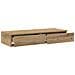 Cassetti per Letto in Quercia Fatta a Mano 90x36,5x16,5 cm in Legno Ingegnerizzato - Foto miniatura 5