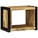 Cubo da Parete 55x35x40 cm Legno Massello di Mango - Foto miniatura 3