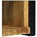 Cubo da Parete 55x35x40 cm Legno Massello di Mango - Foto miniatura 9
