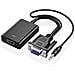 Convertitore Vga A Hdmi Standard: Trasmetti Video Hd 1080p Con Audio - Foto miniatura 1