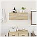 Mobile da Bagno Rovere Sonoma 80x25x30 cm in Legno Multistrato - Foto miniatura 3
