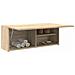 Mobile da Bagno Rovere Sonoma 80x25x30 cm in Legno Multistrato - Foto miniatura 4